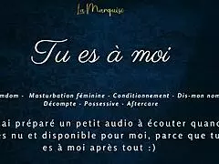 Tu Es À Moi - French Audio Porn Joi Femdom
