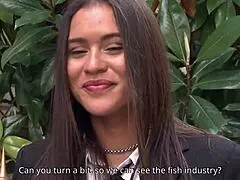 Stunning slut Alice Axx hairy pussy big natural tits deep sodomy Paris