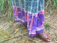 indian couple fucking outdoor in the jungle forest