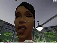 cardi b, let's make this close-up sex tape in sims 4 right now