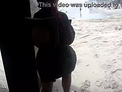 colombian beach bunny teases with all holes in solo promo 🐰🏖️