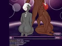 getting double sucked by my 2 news bitch gorilla et kitten