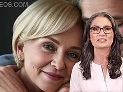 Mom And Stepson Play Soccer In France