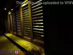 You catch your british neighbour masturbating alone