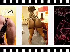 midnight pounding doggystyle with my black african girlfriend, riding that monster cock