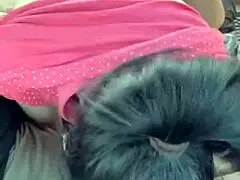 Milf Gabriella pulls on his huge cock and swallows the cumshot.