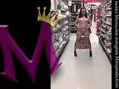 Beautiful white girl with big ass outdoors