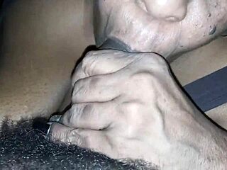 Freaky Granny Sucking Big Black Cock