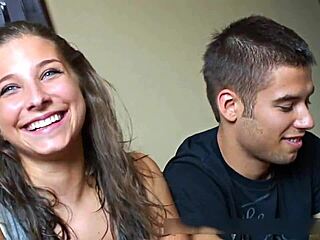 זוג לוהט אמיתי, כריסטינה ודייגו, בפורנו חובבני סקסי 2007