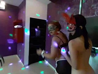 Latina Sisters Tease Uncle While Recording