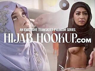 Beautiful brunette babe receives special treatment during routine check-up at work