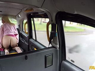 Lana Harding Gets Pussy Drilled in Fake Taxi Backseat