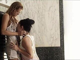 SEXART Girls FINGER and LICK in LESBIAN Bliss