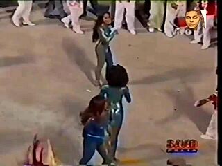 Oh Mann, diese heißen brasilianischen Babes tanzen nackt beim Karneval, so sexy 🔥💃