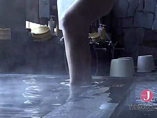 Hasumi Kurea stars in new hot spring girl heart video with big breasts and uniform fetish.