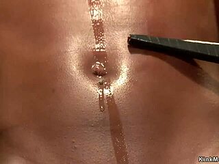 ebony in bondage getting roughly tormented 😈