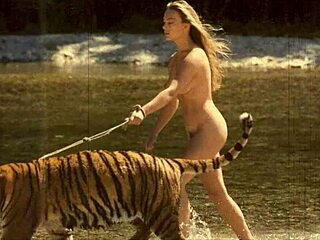 Hey, check these retro women with animals! 🐾