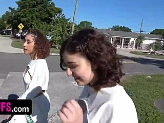 Bffs - Hot Sexy Teens Experience First Pussy Licking and Hard Fucking on Camera