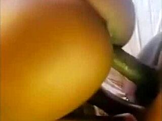 long stroke session with big ass ebony bitch