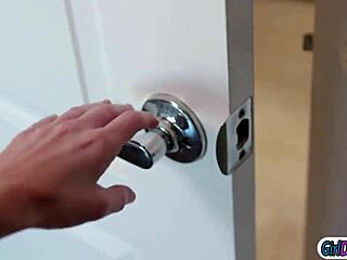 Big tits step mom secretly pleasures son's girlfriend with intense facesitting