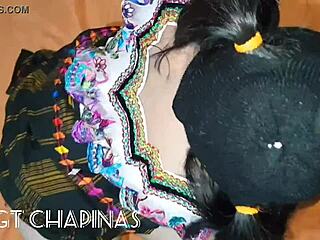 hey, that tight latina sololateca can't handle my dick when i give her pussy and anal action... it's so intense!