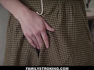 familystroking com - milf stepmom trio with teen stepdaughter
