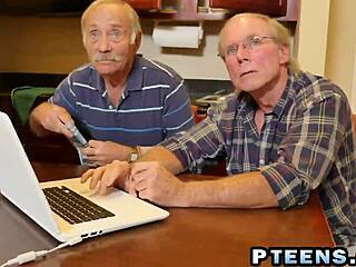 Introducing Duke in a wild teen 18+ threesome today