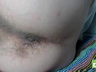 i's farting close up and fingering my hairy asshole in garage