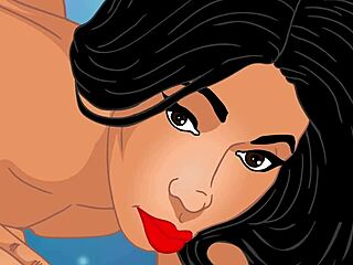 Issa Bella and Ashley star in big bubblebutt tranny cartoon scenes