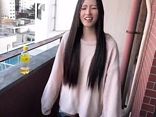 I Tried a Forbidden Item to Pee Standing Outside Lol. Then I Did Masturbation with Vibrator!