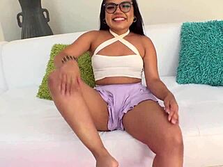 Horny Latina Summer Col, how hard can Tommy Pistol pound her ass?