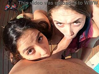 Oh God, Watch Pucca Devil and Cherry Adams Squirt in Lesbian Threesome!