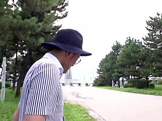 real couple in japan gets tits sucked by guys, going crazy in 3p pov