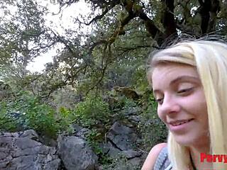 Horny hike turns wild with dear