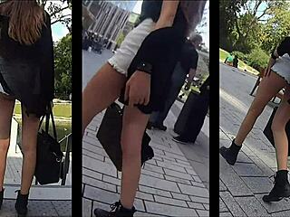 Hidden Camera Captures View of Sexy Ass in Private Setting