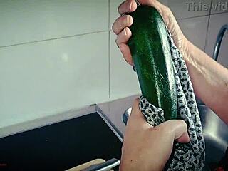 Blonde Mature Stepmom Cooks Homemade Meal