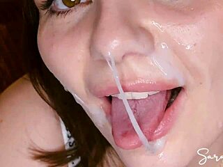 Sarah Sota Craves Cum in Wild Oral Creampie Mix.
