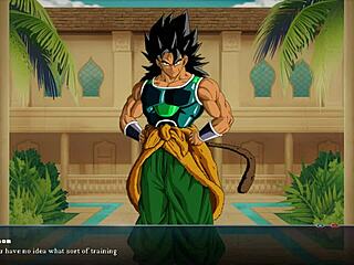 dragon ball goddess gives tit job in part 43