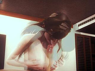 Hentai uncensored - freckled girl enjoys being fucked several times - japanese asian manga anime film game porn.