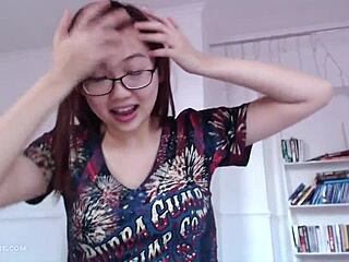 yo, check this asian teen chatting quick!