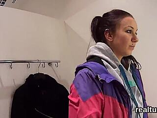 Glamorous Czech Nympho Seduced in Mall, Poked Hard in POV