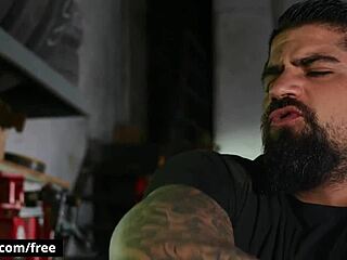 Cute Twink Lev Ivankov Rides His Muscular Boss Ryan Bones Dick Until He Cums All Over Him - Bromo