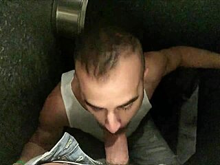 friends sucking in disco toilets?