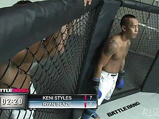 battle bang with keni styles, damn that’s hot! 🔥