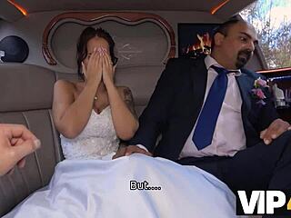 Noiva deixa marido assistir a bunda dela ser perfurada