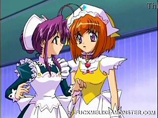 Redhead Anime Teen Bent Over for Hard Doggystyle