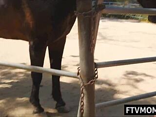 Milf with huge tits flashing in public, wanna see?