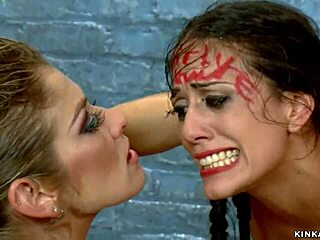 Bound Lesbian Rough Anal Fuck