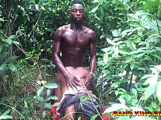 Stepmother's Hardcore Ride in African Forest with Me