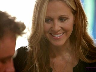 Teen couple learning sex from hot mom in group creampie session 😍